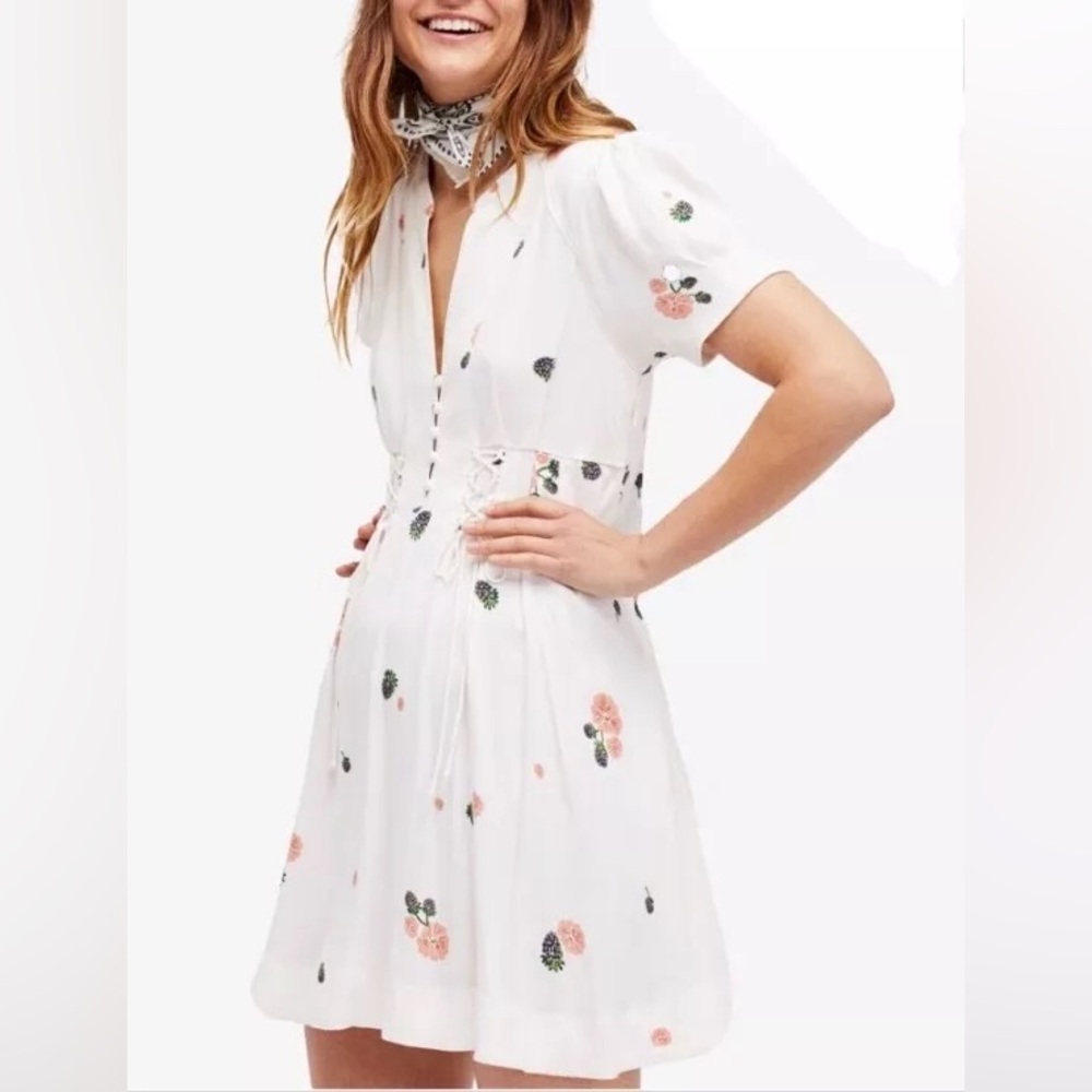 Free People Dream Girl Ivory Dress
